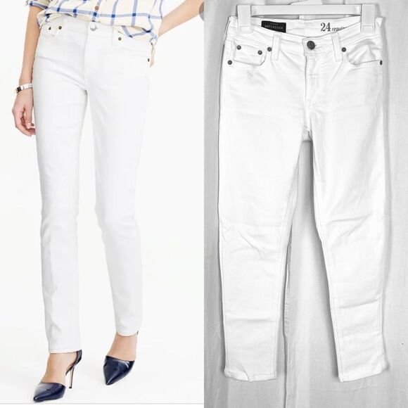 J Crew matchstick white jeans - Picture 1 of 5